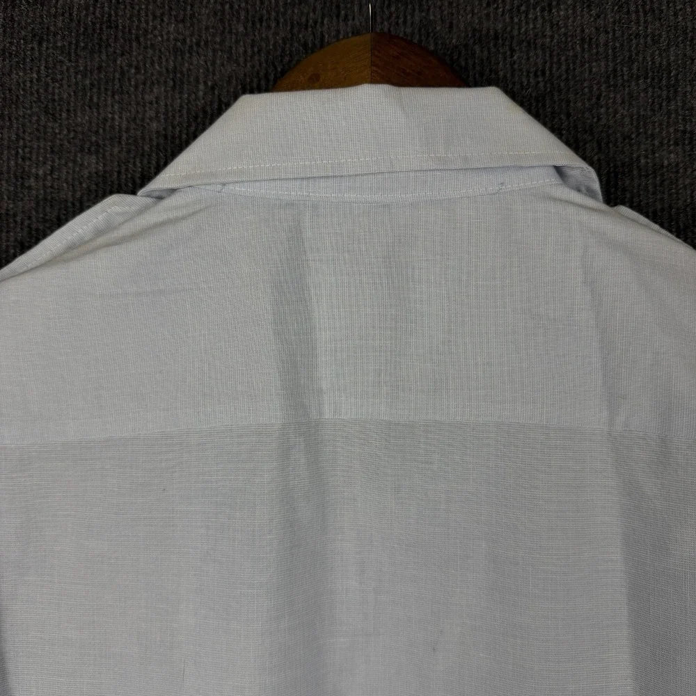 Martin Mfg Co USAF The New Tapered Shirt Epaulets Military Dress Shirt 16 Blue 8